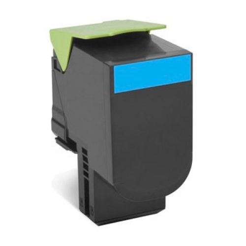 Lexmark 800H2 Cartucho de toner cian de alto rendimiento (3k) , Lexmark , LEX80C0H20 , 7,34646E+11